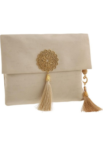 Şantuk Keseli Tafta Seccade ve Inci Vavlı Tesbih Set , Taşınabilir Namaz Seti, Hediye Seti fiyatları