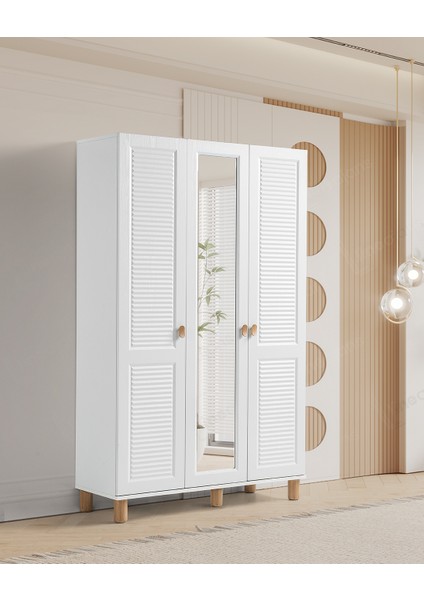 Favori %100 mdf Membran 3 Kapaklı Dolap Gardırop