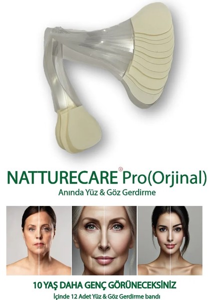 Profesyonel Makyaj İçin 12'li İpsiz Yüz ve Kaş Gerdirme Bandı – Tek Parça, Medikal Kalite" fiyatları