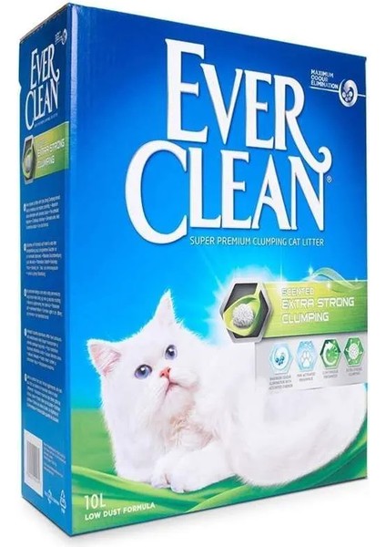 Extra Strong Scented Kokulu Kedi Kumu 10 Lt