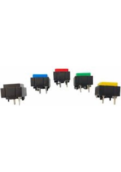 Buton KIRMIZI12X12 Kart Tipi