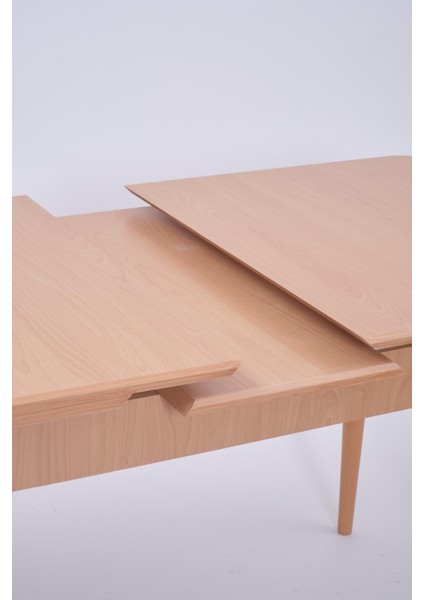 Kayın Boyalı Mdf Mutfak Masası 80 x 130