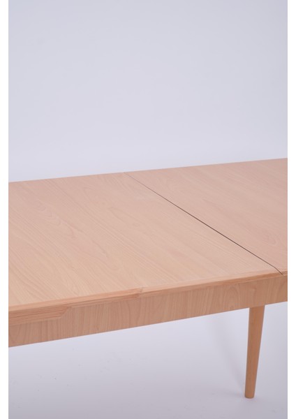Kayın Boyalı Mdf Mutfak Masası 80 x 130