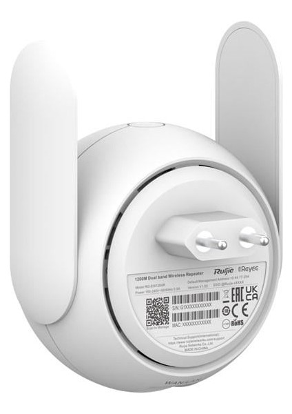 Ruıjıe RG-EW1200R AC1200 Dual Band Mesafe Genişletici Ev Ofis Tipi Priz Tip fırsatları