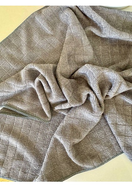 9 Adet Genel Temzilik Bezi Mikrofiber Kolay Sıkılan Kareli Bez "40x40"