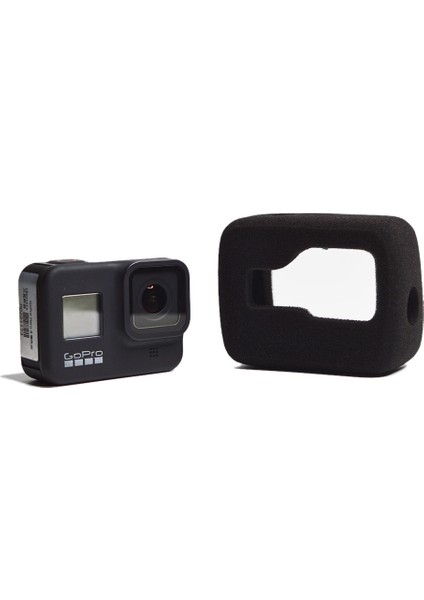 Gopro Hero 8 Siyah Kamera Için Yeni Sünger Ön Cam Ön Cam Muhafaza Kılıfı Köpük Korumalı Rüzgar Geçirmez Kapak Rüzgar Gürültüsünü Azaltma (Yurt Dışından)