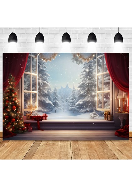 210X150 cm Noel Arka Plan Bez Noel Pencere Çocuk Fotoğraf Stüdyosu Fotoğraf Fotoğraf Arka Planında, A (Yurt Dışından) indirimleri