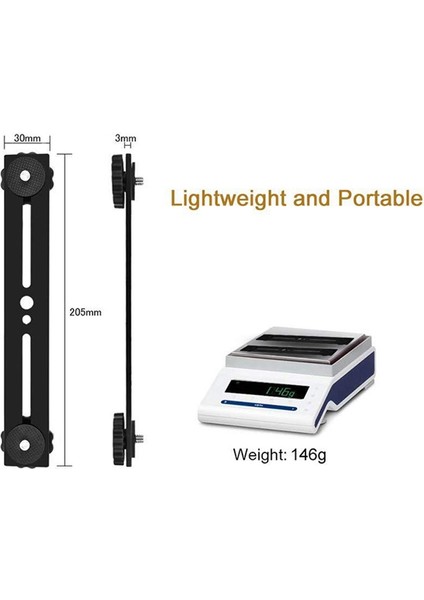 Inç Çift Flaş Kamera Yatağı Tripod Braketi 1/4 Vida ile 3D Stereoskopik Fotoğrafçılık Dslr Kamera Aksesuarları (Yurt Dışından) fırsatları