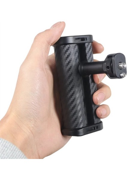 Mini Yan Saplı Tutacak, Aynasız Dijital Kamera Dslr Kamera Kafesi Için Çift 1/4 Vida Montajlı Dahili Anahtar (Yurt Dışından)