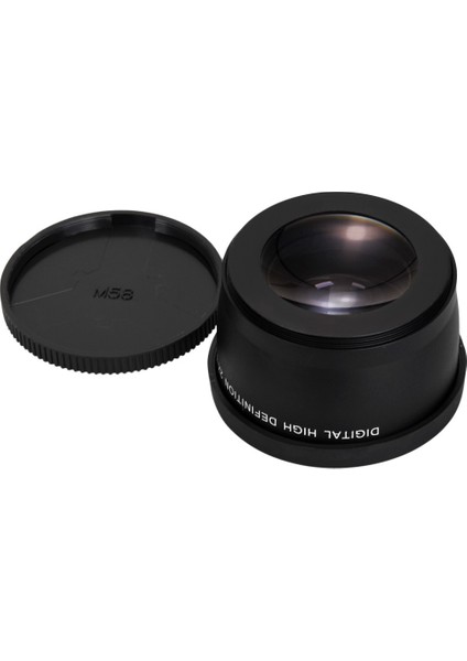 Canon Nikon Sony Pentax 18-55MM Için 58MM 2x Telefoto Lens Tele Dönüştürücü (Yurt Dışından) modelleri