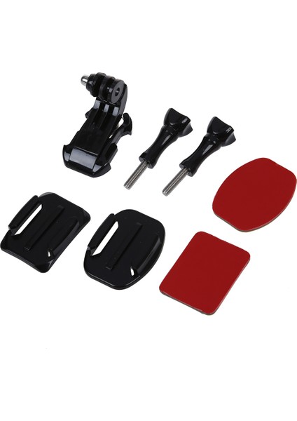 Gopro Hero 1/2/3 Için Kask Ön Montaj Kiti Ayarı Kavisli Yapıştırıcı (Yurt Dışından)
