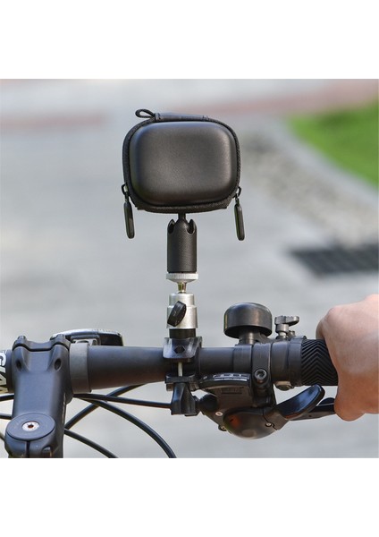 Gopro Hero 11 10 9 Için Sert Taşıma Çantası Su Geçirmez Kılıf Mini Kabuk Çanta Kutusu Osmo Action 3/4 Kamera Siyah (Yurt Dışından)