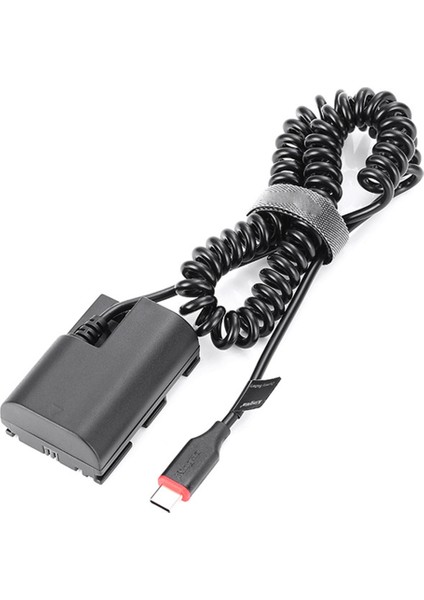 Tip-C Lp E6 E6N Ack-E6 Dr-E6 Kukla Pil ve Dc Güç Bankası USB Kablosu Canon Eos 6d 7d 60D 70D 80D 90D R R5 R6 Mark Iı (Yurt Dışından)
