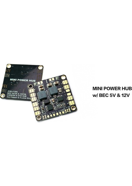 Fpv QAV250 ZMR250 Multicopter Quadcopter Için Bec 5V ve 12V ile Mini Güç Hub Güç Dağıtım Kartı Pdb (Yurt Dışından) fırsatları