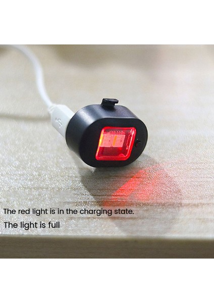 Adet Evrensel Flaşlı Uyarı Işığı USB Şarj Edilebilir LED Acil Durum Işıkları Drone Gece Flaş Lambası Motosiklet (Yurt Dışından)