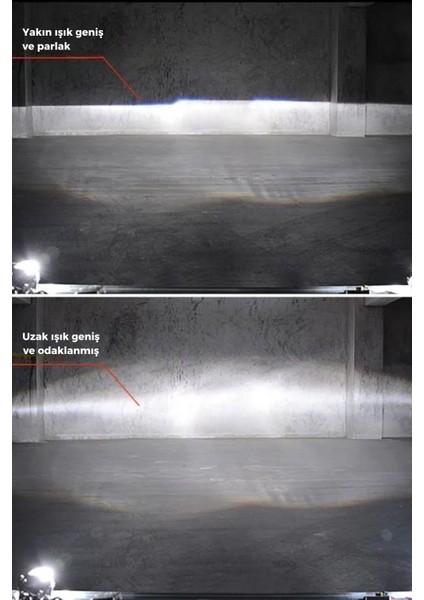 2 Adet 2.5 Inch Universal Bi Xenon Far Içi Uzun Kısa Etkili Mercek
