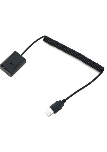 USB Şarj Kablosu NP-FW50 Kukla Pil Bahar Tel Sony A7 A7R A7S A7M A7II A7S2 A7M2 A7R2 A6500 A6300 Dc Çoğaltıcı (Yurt Dışından)