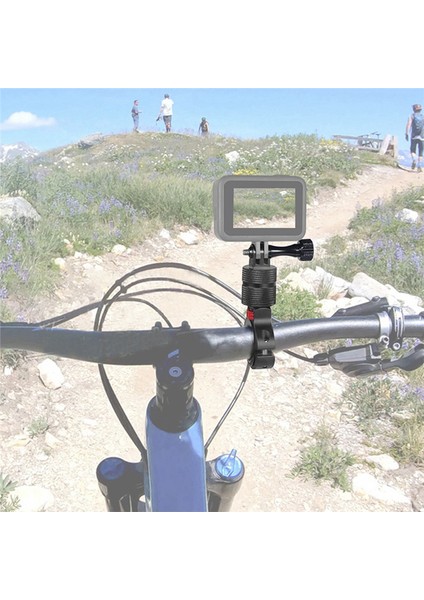 Ayarlanabilir Anti-Ters 1/4 Vida Kelepçesi Yan Takviye Çapı Binicilik Fotoğrafçılığı Bisiklet Sabitleme Braketi, B (Yurt Dışından) fiyatları