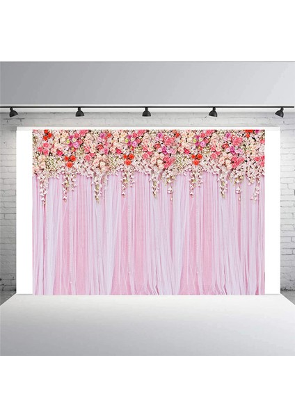 Çok Işlevli Çiçek Duvarı 210X150CM Fotoğraf Arka Planı Gül Düğün Parti Dekorasyonu 3D Fotoğraf Arka Planları, H6 (Yurt Dışından)