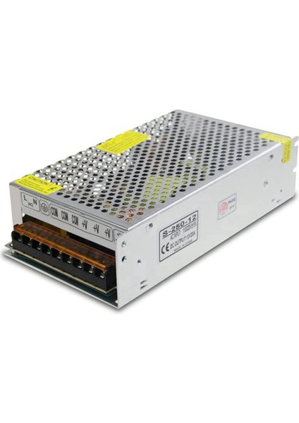 Dc 12V 20A 240W Güç Kaynağı Trafo Anahtarı Ac 110V / 220V Dc 12V 20AMP Anahtarlama Adaptörü Dönüştürücü LED (20A) (Yurt Dışından)