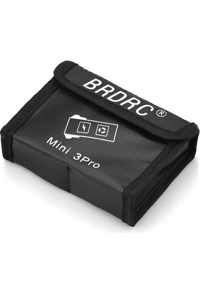 Brdrc Lipo Pil Güvenli Patlamaya Dayanıklı Koruyucu Çanta Mini 3 Pro Drone Pil Saklama Çantası (Boyut M) (Yurt Dışından) indirimleri