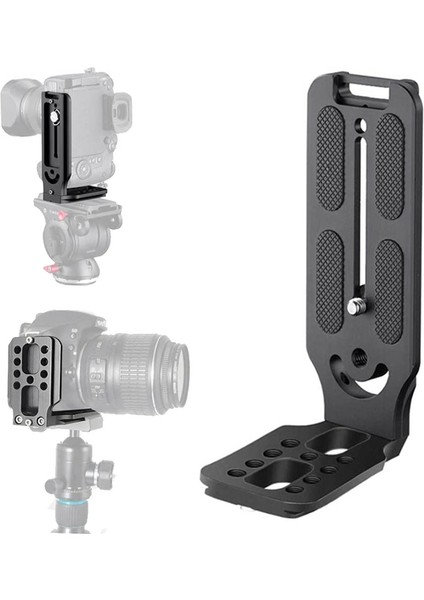 Dslr Kamera L Braketi Dikey Yatay Anahtarlama Tripod Hızlı Bırakma Plakası Canon Nikon Sabitleyici Tripod Monopod (Yurt Dışından)