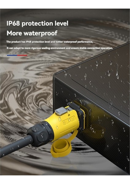 Lp-20 RJ45 Su Geçirmez Konnektör Seti Cat6 IP68 Su Geçirmez Konnektör RJ45 Panel Montajlı Soket Fiş Ağ Kablosu Adaptörü B (Yurt Dışından) fırsatları