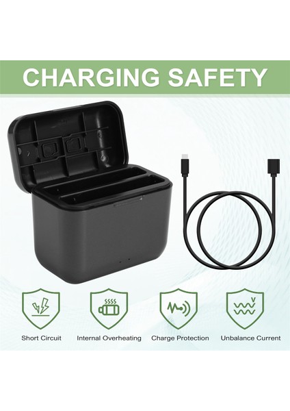 INSTA360 X4 Hızlı Taşınabilir 2 Kanallı Pil Şarj Depolama Istasyonu Için Hızlı Pil Şarj Cihazı Misro Sd Kartını Saklayabilir (Yurt Dışından) indirimleri