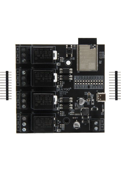 Ttgo T-Röle ESP32 Kablosuz Modül Dc 5V 4 Grup Röle Geliştirme Kartı 4mb Flash Wifi Bluetooth Uzaktan Anahtar Kontrolü (Yurt Dışından)