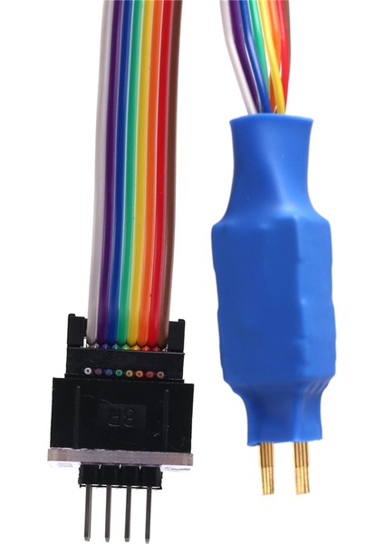 Eeprom 93CXX/25CXX/24CXX USB Programlayıcı TL866 RT809H(A)'DA Devre Programlama Için Soıc8 Sop8 Test Klipsi Prob Hattı (Yurt Dışından)