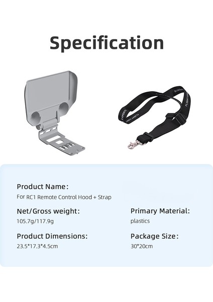 Djı Rc Güneş Gölge Telefon Monitörü Katlanır Güneş Telefon Tutucu Için Askı ile Uzaktan Kumanda Güneşlik (Yurt Dışından)