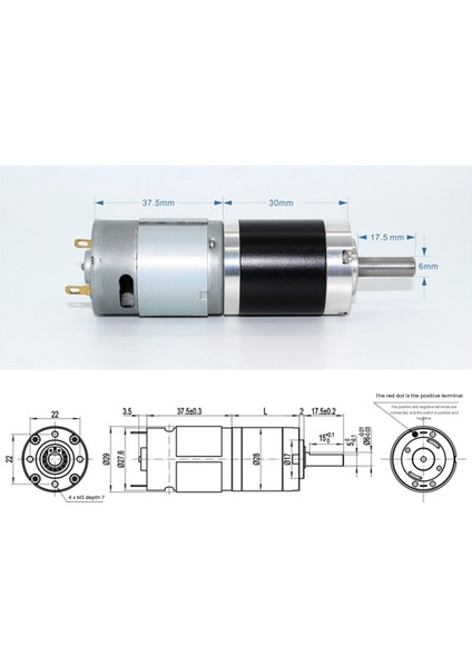 385 Planet Şanzıman Minyatür Dc Yavaşlama Motor Hız Düzenlemesi Düşük Gürültü Küçük 24V Motor Aksesuarları 372 Rpm (Yurt Dışından) fırsatları