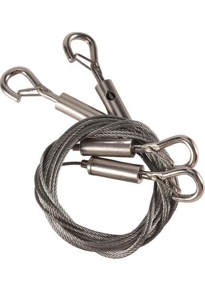 Ayarlanabilir Resim Asma Teli Ağır Hizmet I - 2 Paket Asma Donanımı, 2m X1.5mm Paslanmaz Çelik Tel Halat (Yurt Dışından)