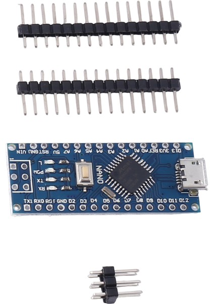Arduino CH340 Sürücüsü 16MHZ ATMEGA328P Için Bootloader Uyumlu Nano Kontrol Cihazı ile 10 Adet Nano 3.0 Mikro-Usb (Yurt Dışından)
