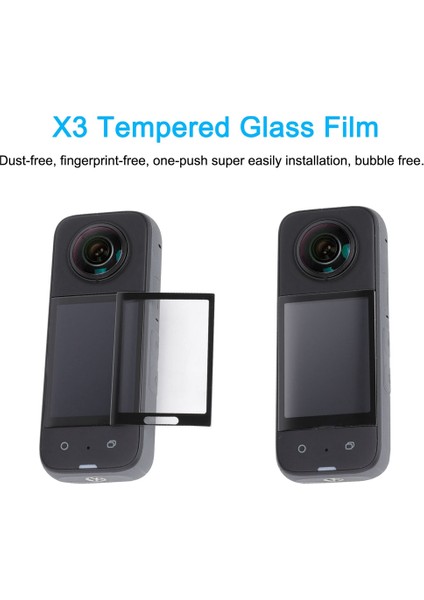 INSTA360 X3 Kamera Koruyucu Aksesuar Seti, Lens Koruyucu/silikon Koruyucu Kapak/ekran Koruyucular/kamera Kılıfı Için (Yurt Dışından) fırsatları