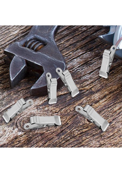 24 Adet Mini Kelepçeler Metal Timsah Klipsleri 1/2 Inç Geniş Kelepçeler Kelepçeler Test Hattı Timsah Klipsleri Iş Için, Kablo Kurşun (Yurt Dışından)