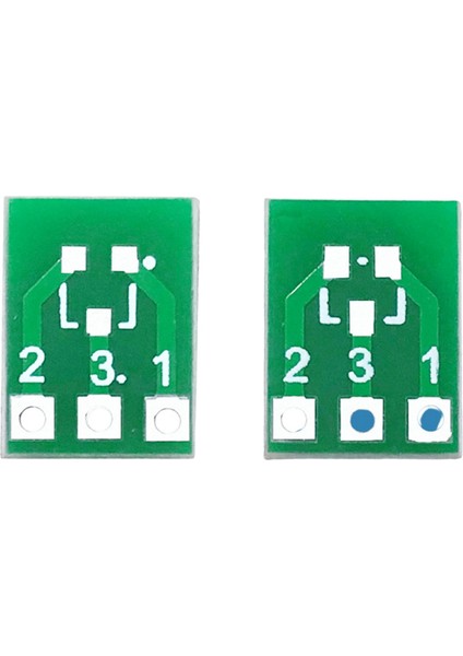 100 Adet SOT23 SOT23-3 Dönüş Sıp3 Çift Taraflı Smd Dönüş Dıp Adaptörü Dönüştürücü Plaka Sot Sıp Ic Soket Pcb Kartı Dıy Kiti (Yurt Dışından)