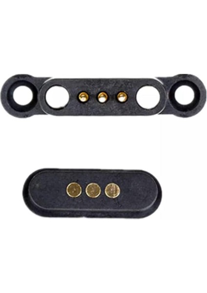 3 Çift Yaylı Manyetik Pogo Pin Konnektörü 3 Pozisyon Mıknatıslar Pitch 2.3mm 3p Deliklerden Erkek Dişi Prob (Yurt Dışından)