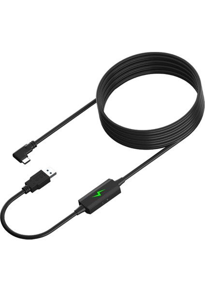 5gbps Güçsüz Seri Kablo 5m Şarj Kablosu Usb3.2 Gen2'den Quest 2 Için Type-C'ye Kablo Pıco 4 Için Vr Başlığı (Yurt Dışından)