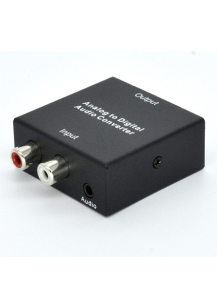 Analogdan Dijitale Ses Dönüştürücü R/l Rca 3.5mm Aux'tan Dijital Koaksiyel Toslink Optik Ses Adaptörü Ps3 Xbox Için (Yurt Dışından)