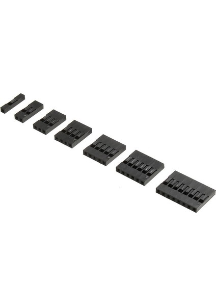 310 Adet 2.54MM Erkek + Dişi Dupont Tel Jumper ve Başlık Konnektör Muhafaza Kiti (Yurt Dışından)