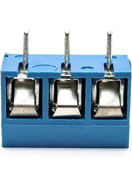 100 Adet Mavi Abs KF301-3P 5.08MM 3 Pin Bağlantı Terminali Vidalı Terminal Konnektörü (Yurt Dışından)