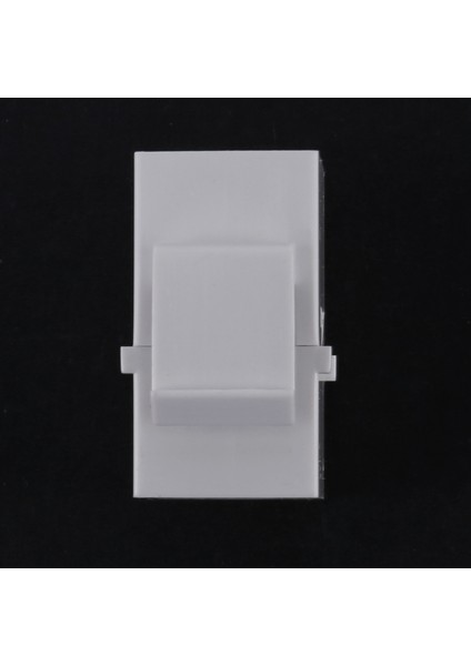 10 Adet RJ45 Konektörü Keystone Jack Cat6 Uzatma Çoğaltıcı Ethernet Ağı Lan Cat 6 Çoğaltıcı Jaklar Uzatma Adaptörü, Beyaz (Yurt Dışından)