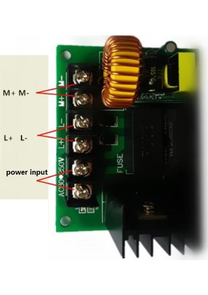 LY-820 Pwm 110V220V Dc Sabit Mıknatıslı Motor Vali Sürücü Modülü Kontrol Kartı (Yurt Dışından)