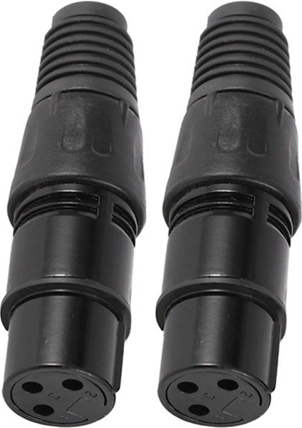 40 Adet 3pin Xlr Erkek - Dişi Mikrofon Uzatma Kablosu Mikrofon Kabloları Fiş Ses Soketi Mikrofon Ses Konnektörü (Yurt Dışından)