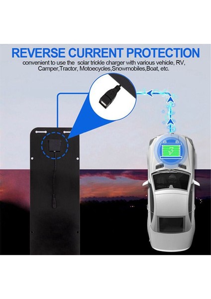 60W 12V Güneş Paneli Kiti Su Geçirmez Açık Kamp Akü Şarj Cihazı USB Araç Şarj Cihazı ile Güneş Plakası Araba Rv Karavan Için (Yurt Dışından)