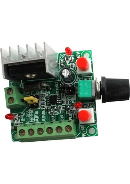 Adım Motor Sürücü Kontrolörü Pwm Darbe Sinyal Jeneratörü Hız Regülatörü 15-160V/5-12V Pwm Regülatörü (Yurt Dışından)