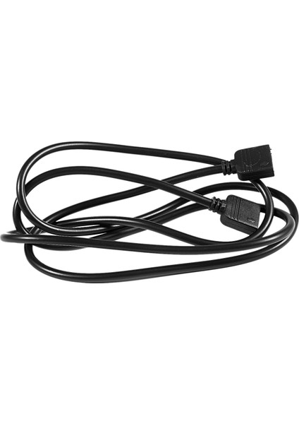 LED Şeritler Rgb 4 Pin Dişi - Dişi Konnektör Uzatma Kablosu Siyah 1m (Yurt Dışından)