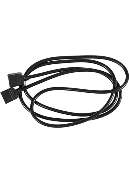 LED Şeritler Rgb 4 Pin Dişi - Dişi Konnektör Uzatma Kablosu Siyah 1m (Yurt Dışından)