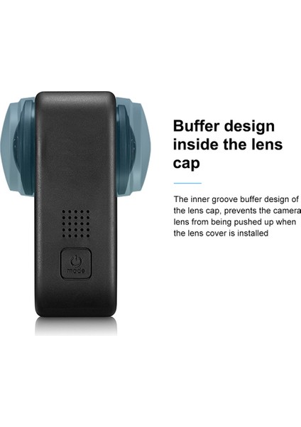 Gopro Max Için Yumuşak Silikon Kapak Tpu Kauçuk Lens Kapatma Başlığı Gopro Max Için Spor Eylem Kamera Aksesuarları (Yurt Dışından)